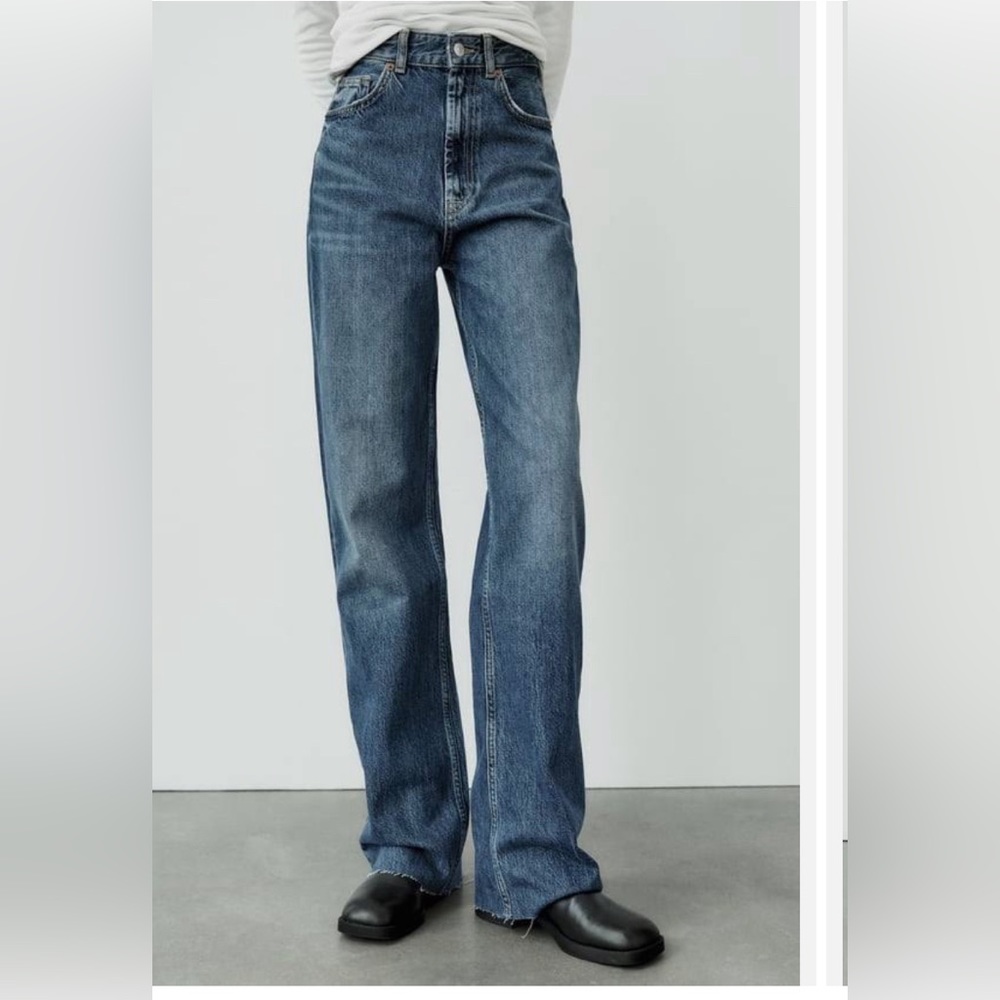 Zara Wide Leg High Rise Denim NWT - USA size 6 or 38 on Zara tag (Spanish)
